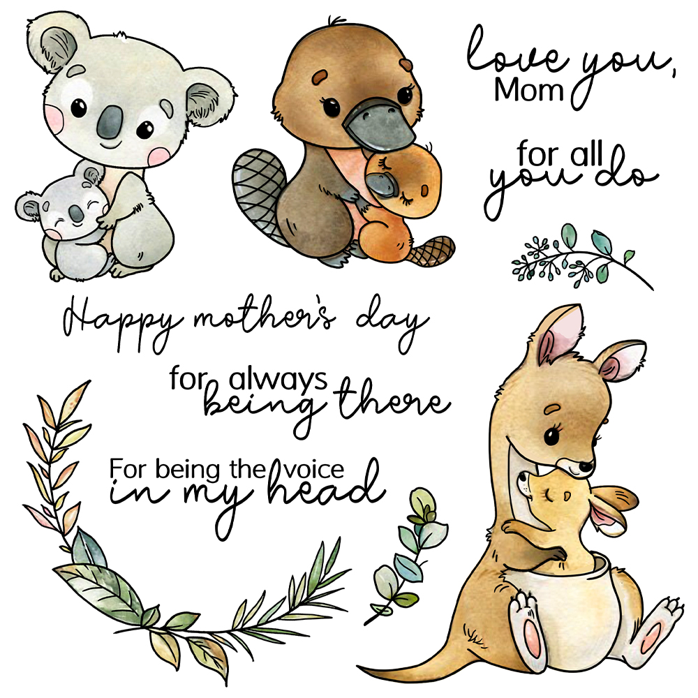 Baby Food Bag - Mangocraft Love Mother Baby Animals Cutting