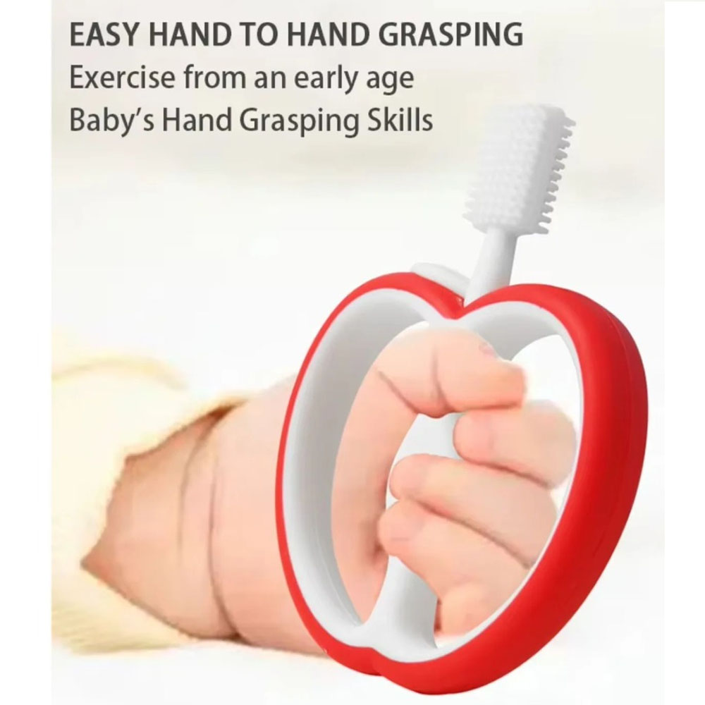 Baby Food Apple - 1PC Cute Apple Silicone Teething Toy