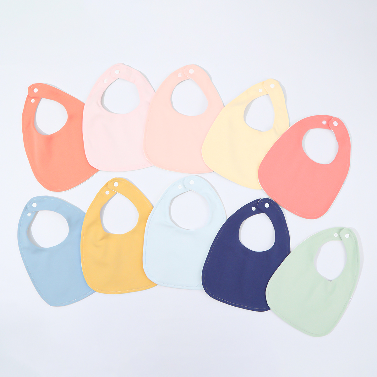 Baby Food Kit - 10-piece baby bib U-shaped saliva towel