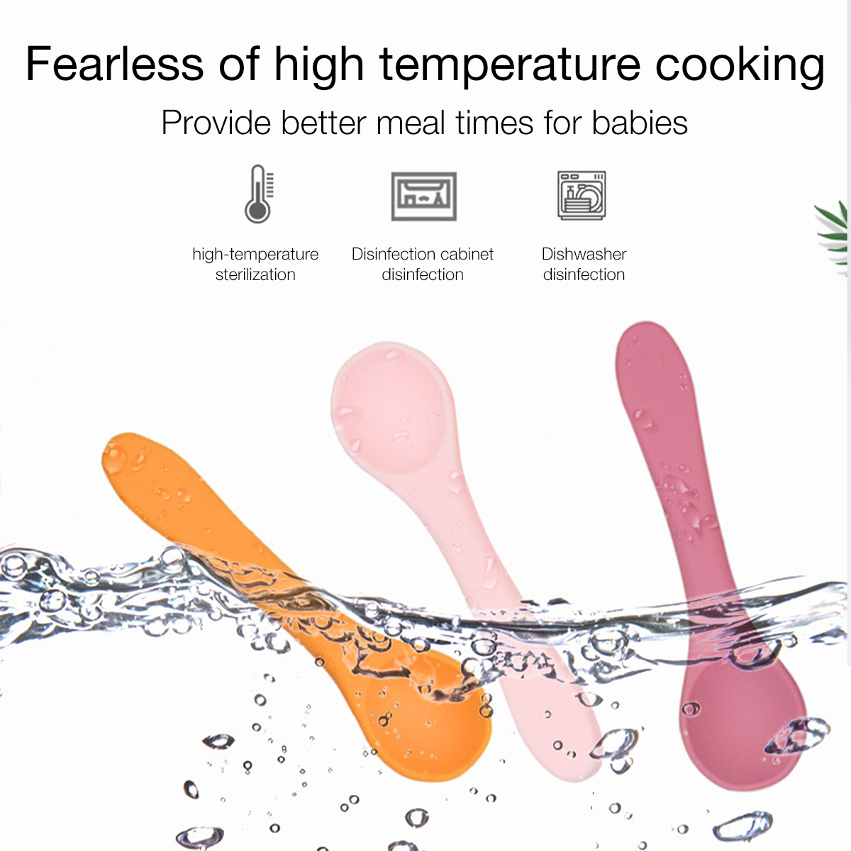 Soft Silicone Baby Feeding Spo - Baby Food Lunch のレビューと価格