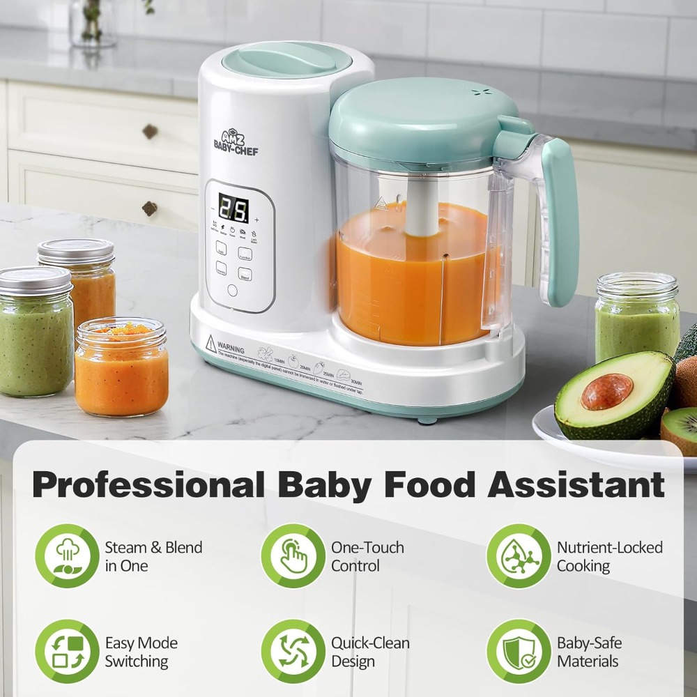 4-in-1 Baby Food Maker: Steame - Baby Food Maker And Steamer のレビューと価格