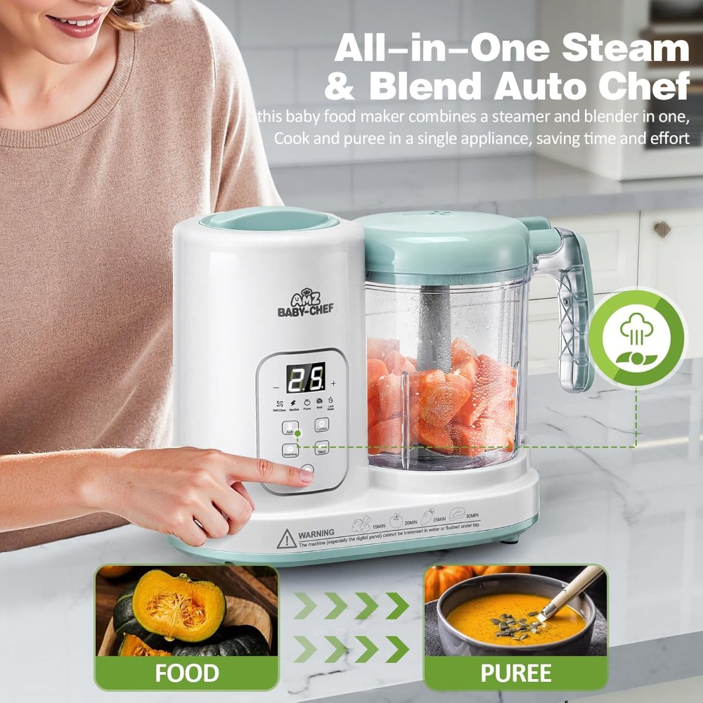 4-in-1 Baby Food Maker: Steame - Baby Food Maker And Steamer のレビューと価格