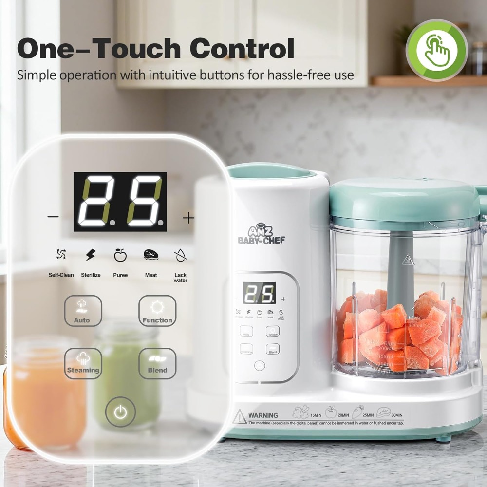 4-in-1 Baby Food Maker: Steame - Baby Food Maker And Steamer のレビューと価格