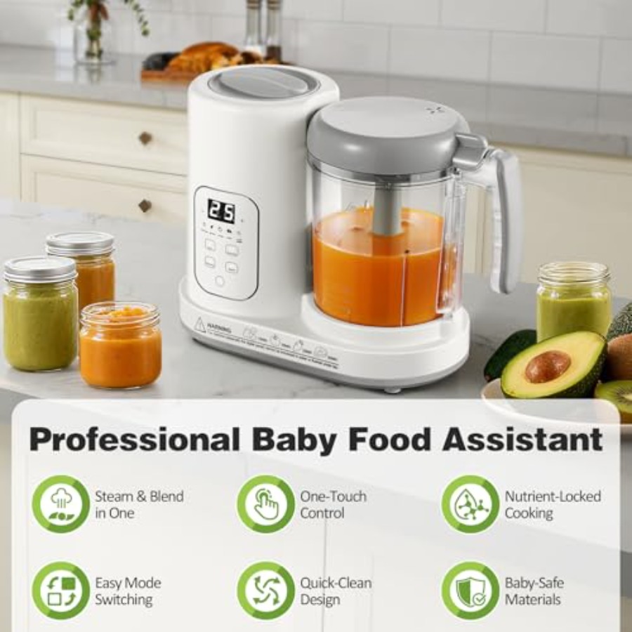 Baby Food Maker Pro Steamer Bl - Baby Food Maker And Steamer のレビューと価格