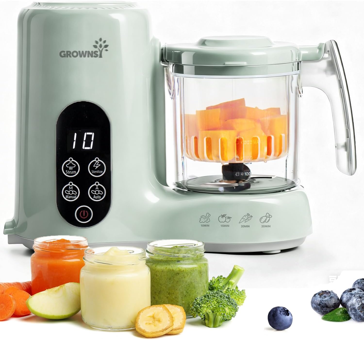 Baby Food Maker Steamer and Bl - Baby Food Maker And Steamer のレビューと価格