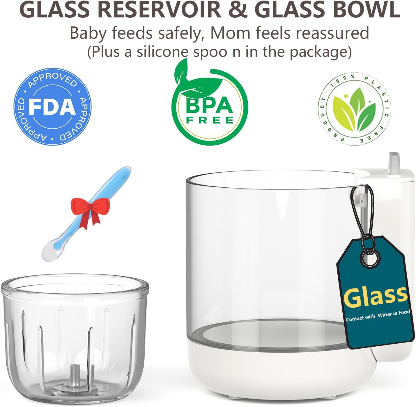 9-in-1 Baby Food Maker: Glass  - Baby Food Maker And Steamer のレビューと価格