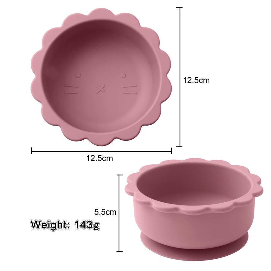 Cartoon Baby Weaning Feeding S - Silicone Suction Bowl のレビューと価格