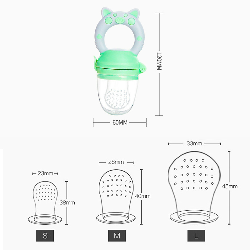 4pcs/set Silicone Fruit & Vege - Baby Food Kit のレビューと価格
