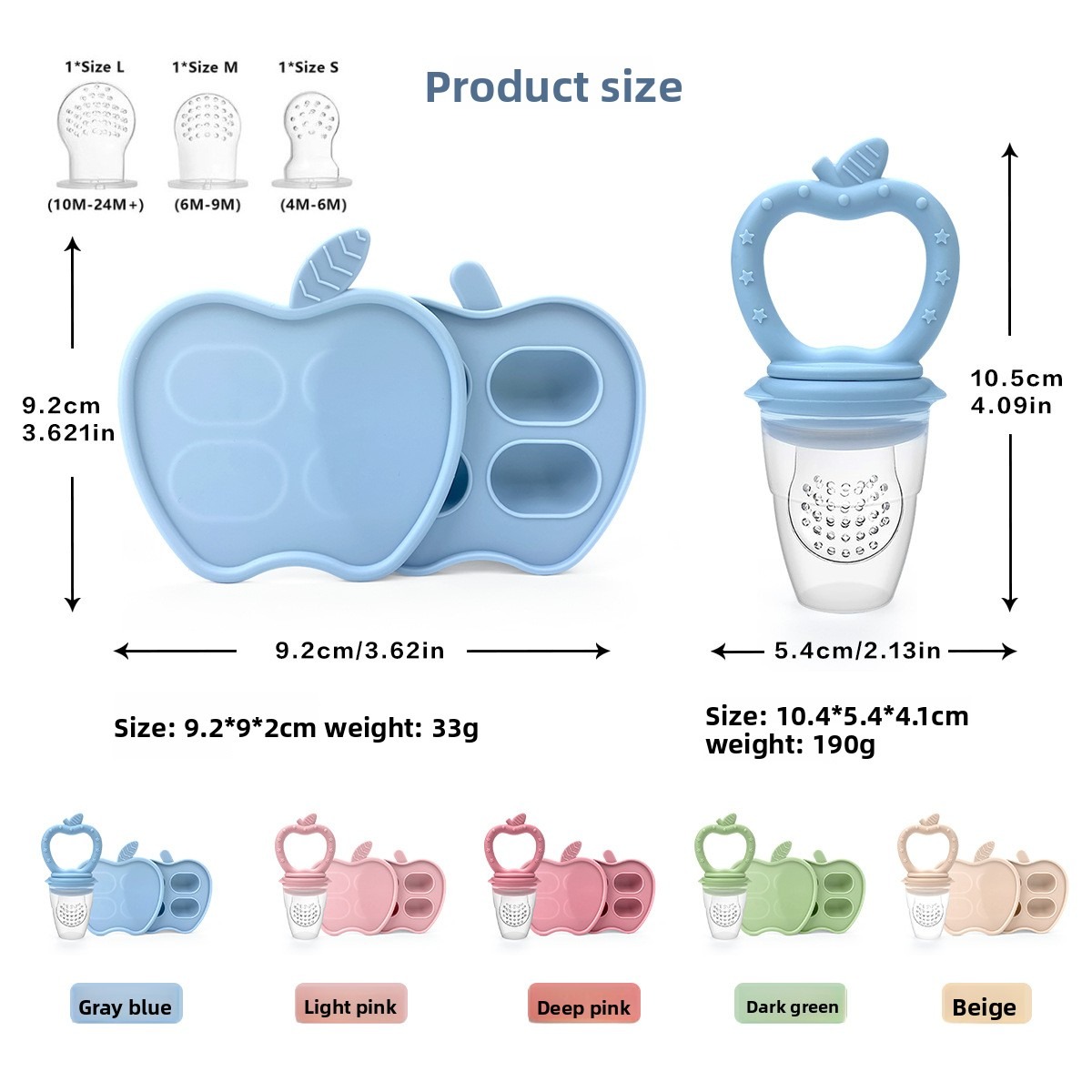 New Apple Teething Popsicle to - Baby Food Apple のレビューと価格