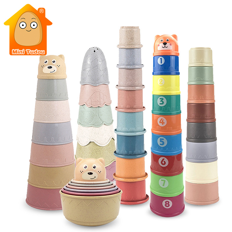 Baby Toys Stacking Cup Cartoon - Baby Food Nestum のレビューと価格