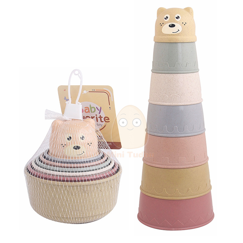 Baby Toys Stacking Cup Cartoon - Baby Food Nestum のレビューと価格