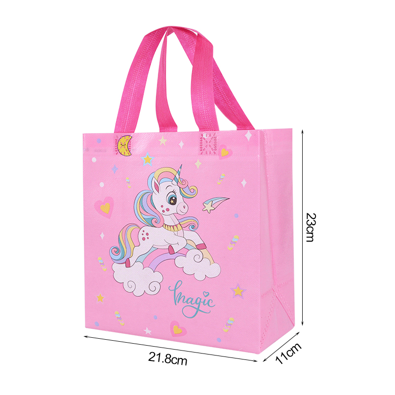 4Pcs Cartoon Unicorn Gift Bags - Baby Food Bag のレビューと価格