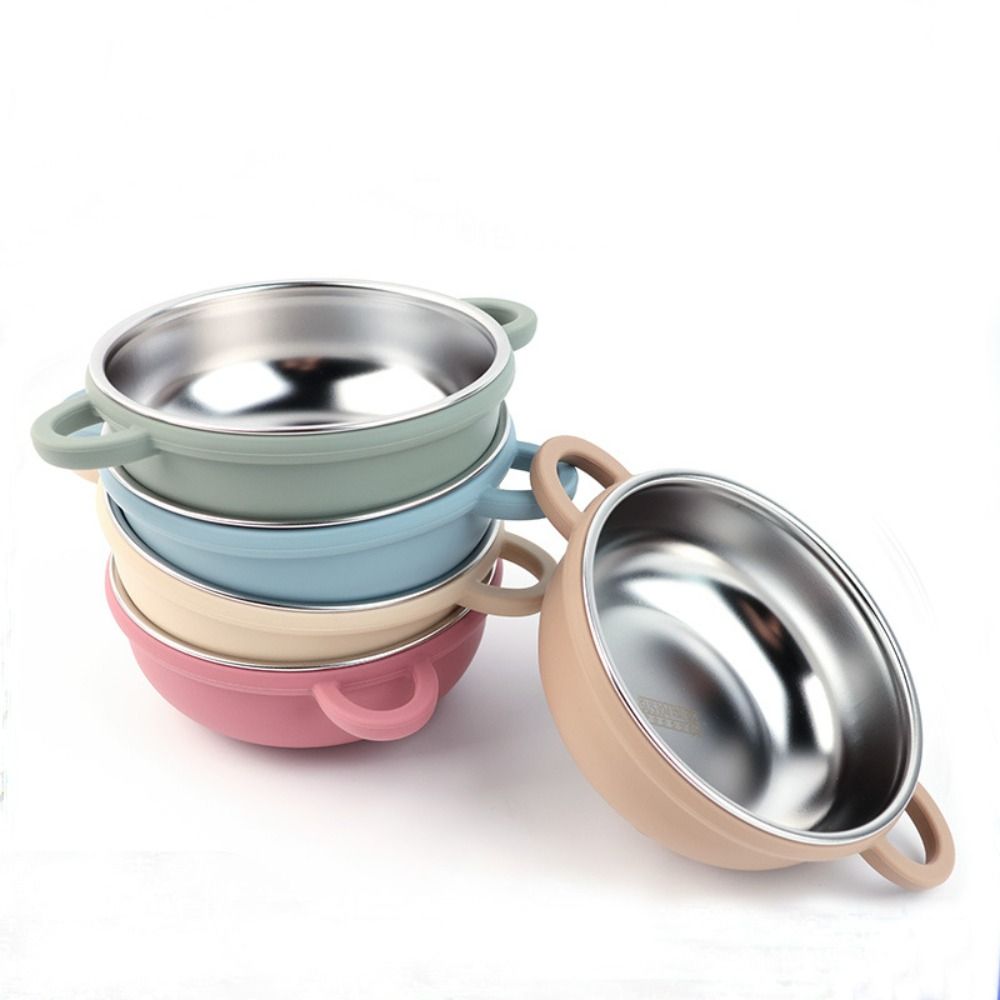 304 Stainless Steel Baby Feedi - Silicone Suction Bowl のレビューと価格