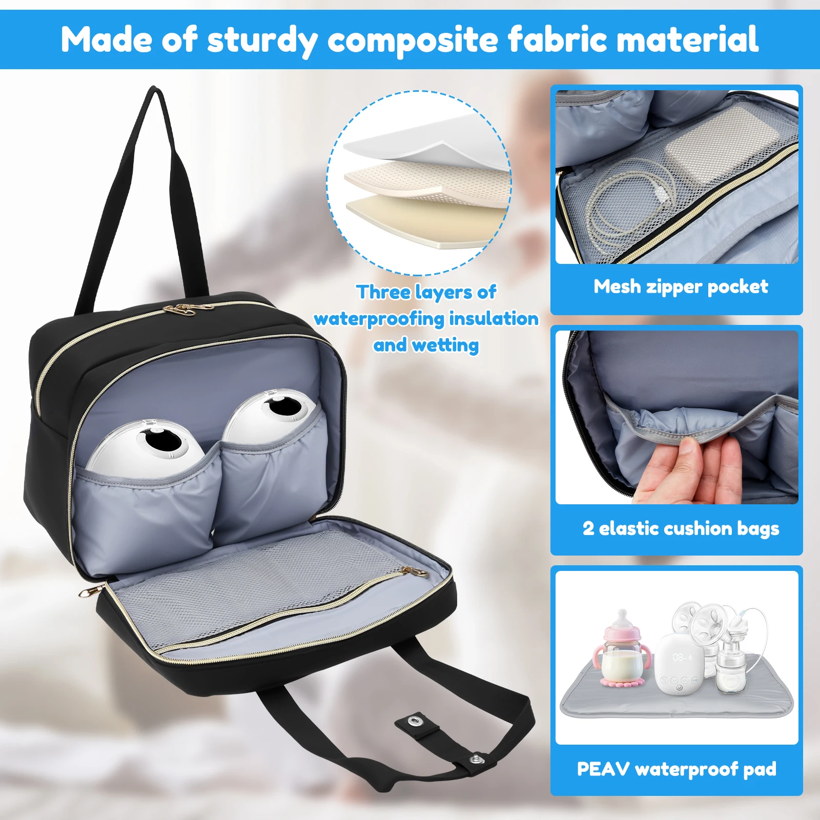 Breast Pump Storage Bag with I - Baby Food Stuff のレビューと価格