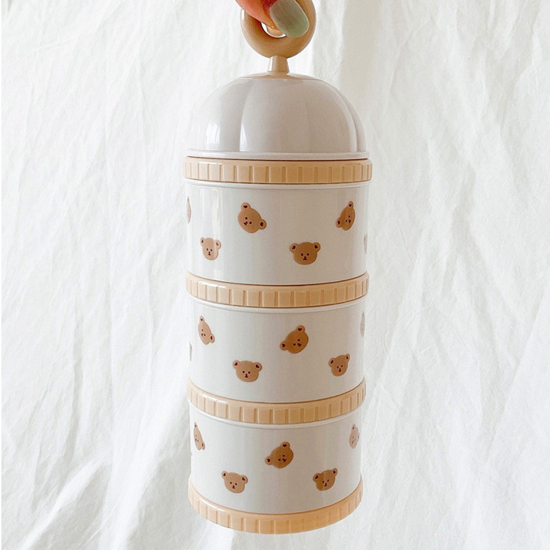 Cute Bear Milk Powder Box Baby - Baby Food Lunch のレビューと価格