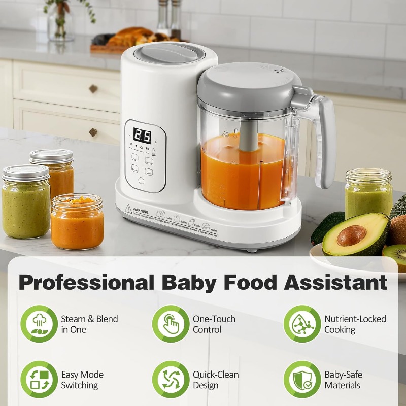 Baby Food Maker Steamer Blende - Baby Food Maker And Steamer のレビューと価格