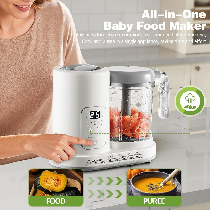 Baby Food Maker Steamer Blende - Baby Food Maker And Steamer のレビューと価格