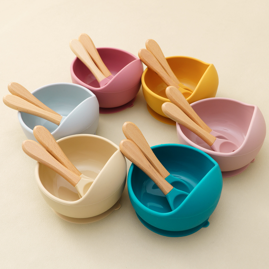 Mamaplan 3PCS Baby Silicone Fe - Silicone Suction Bowl のレビューと価格