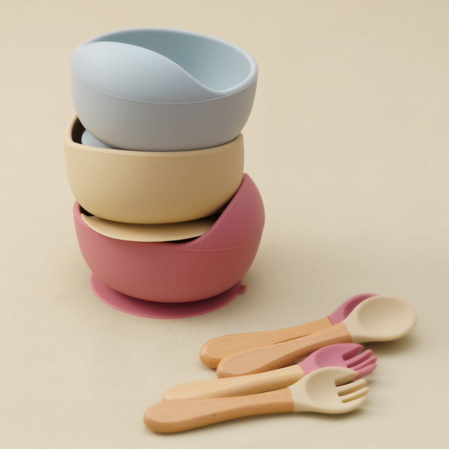 Mamaplan 3PCS Baby Silicone Fe - Silicone Suction Bowl のレビューと価格