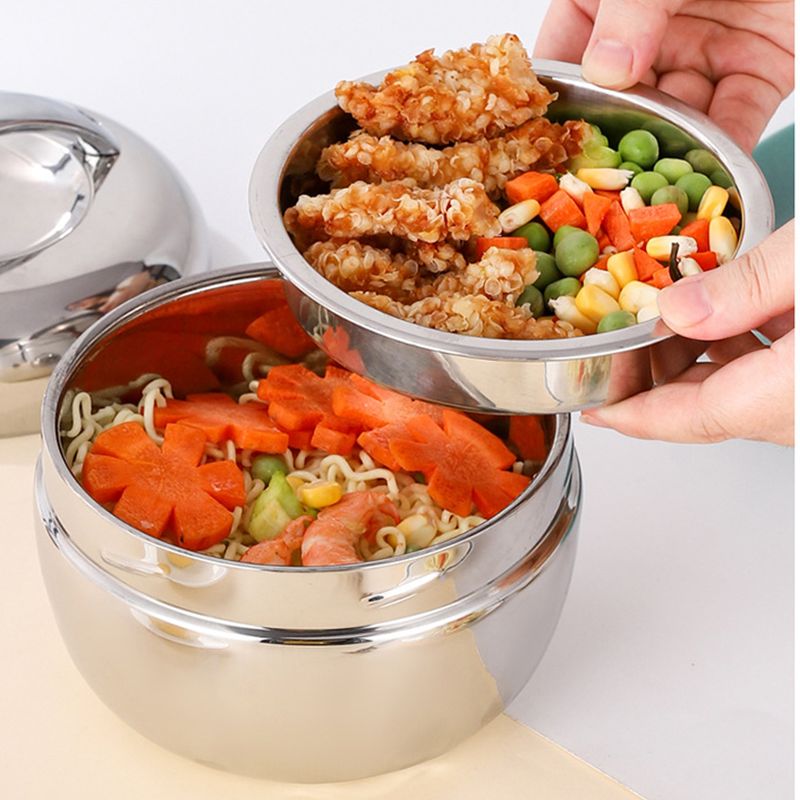 Stainless Steel Lunch Box 800m - Baby Food Lunch のレビューと価格