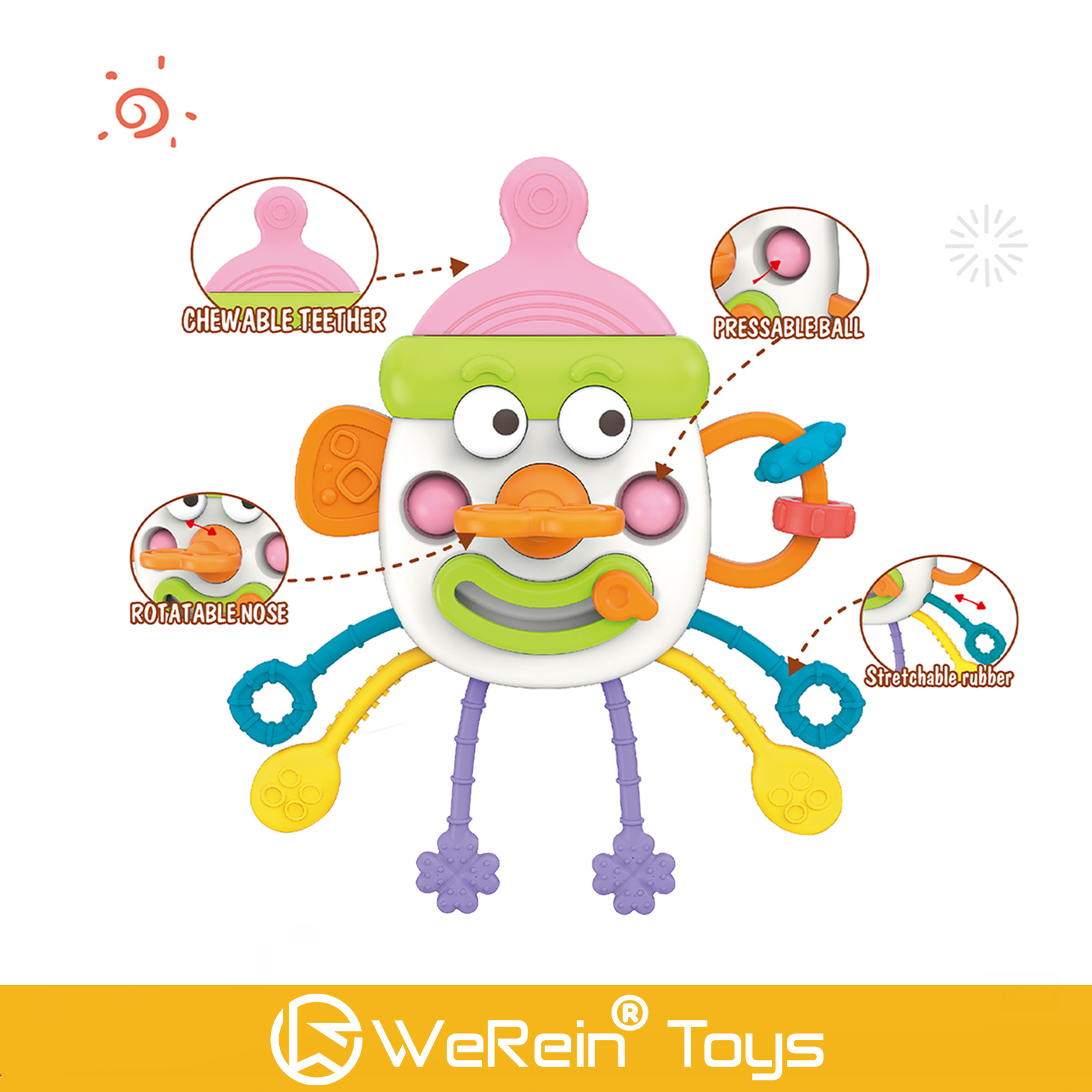 Cute Bottle Shaped Pull-out To - Baby Food Stuff のレビューと価格