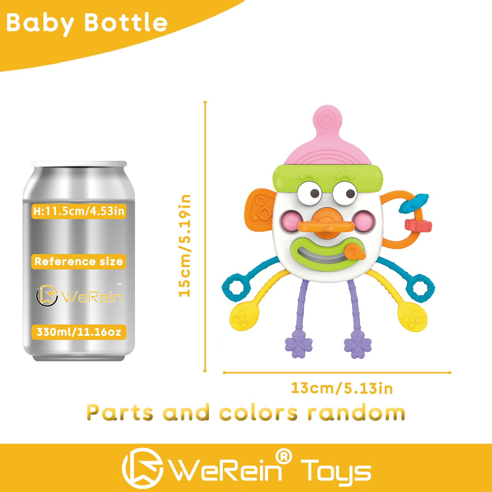 Cute Bottle Shaped Pull-out To - Baby Food Stuff のレビューと価格