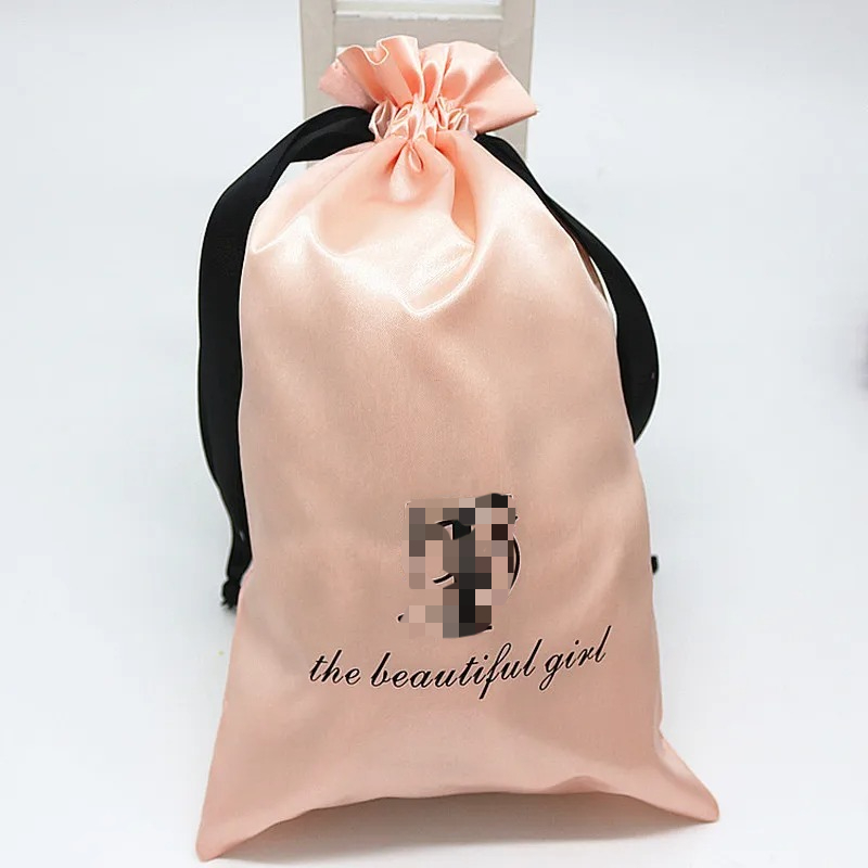 20PCS Baby Pink Silk Satin Pou - Baby Food Bag のレビューと価格