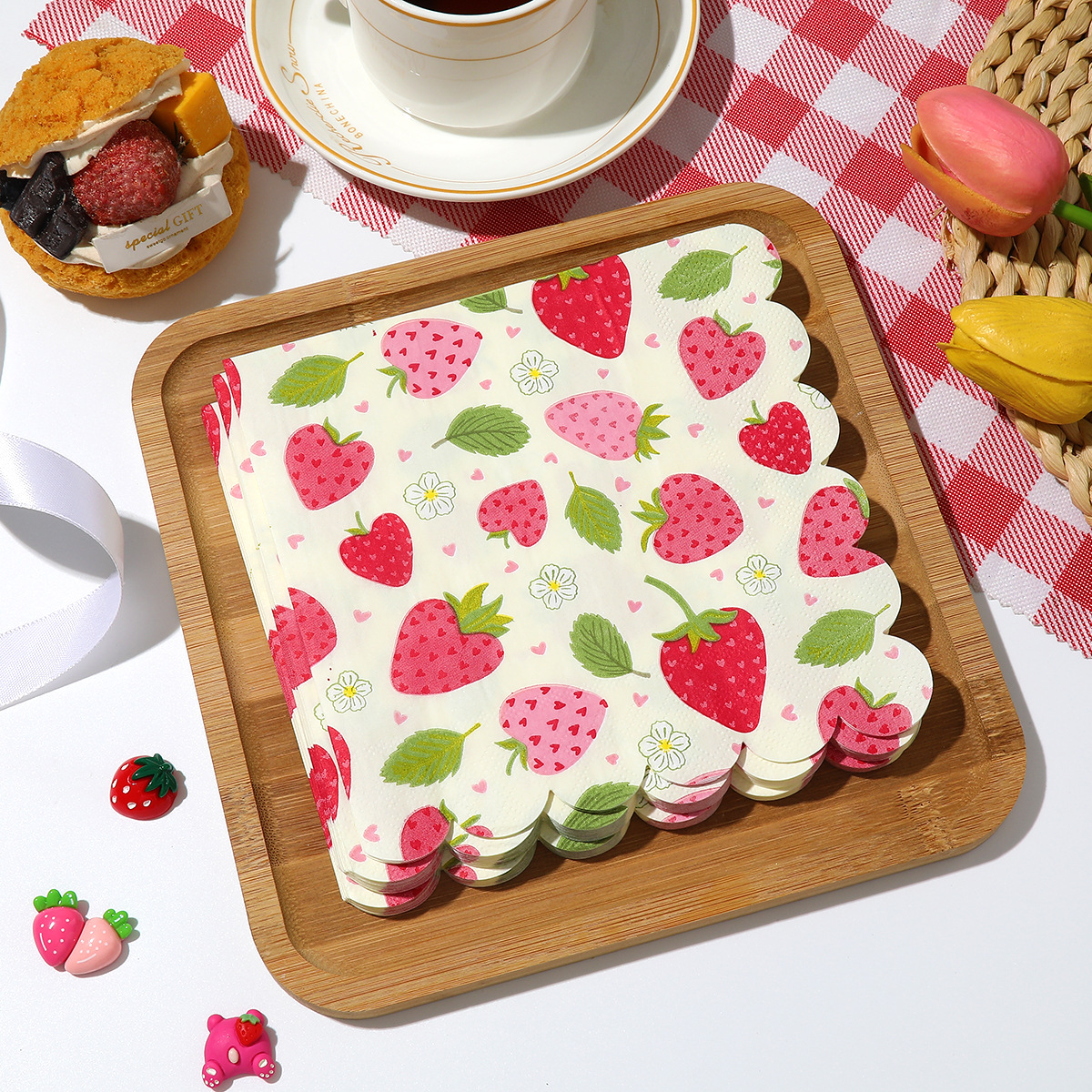 20Pcs/bag Sweet Strawberry The - Baby Food Bag のレビューと価格