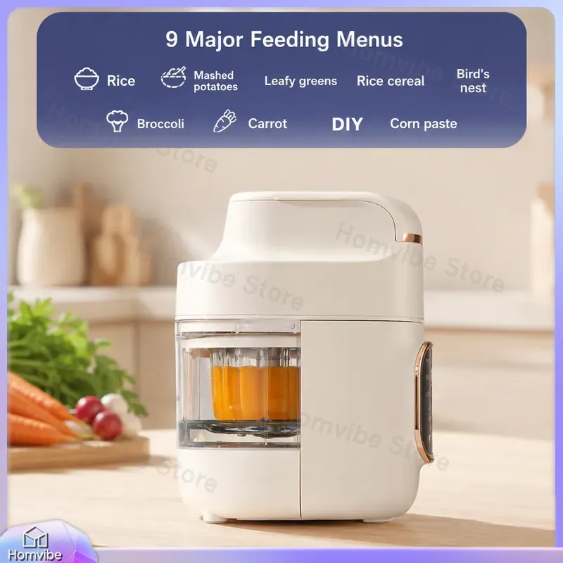 Automatic Electric Steam Cooke - Baby Food Maker And Steamer のレビューと価格