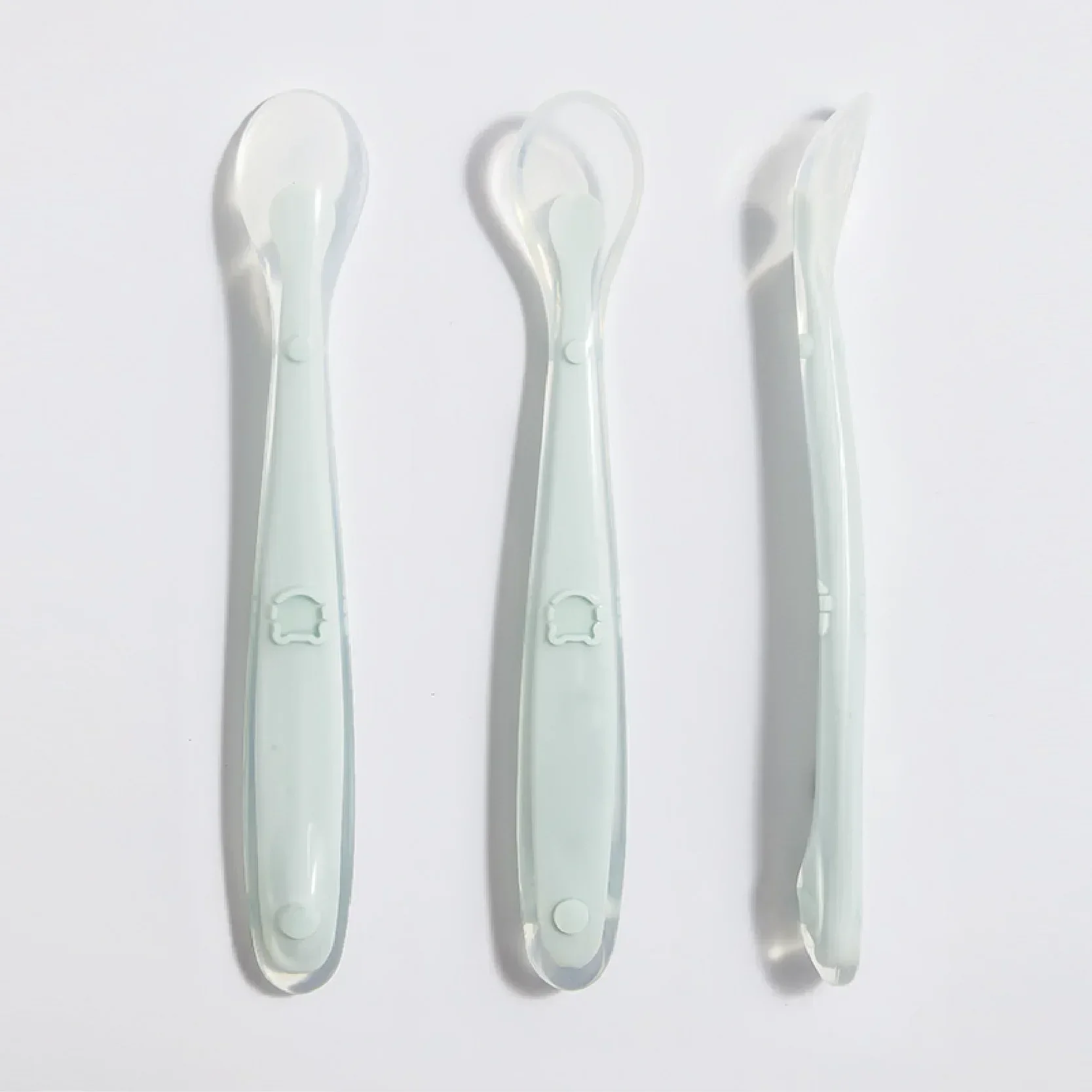 Soft Silicone Baby Spoon Toddl - Baby Food Kit のレビューと価格