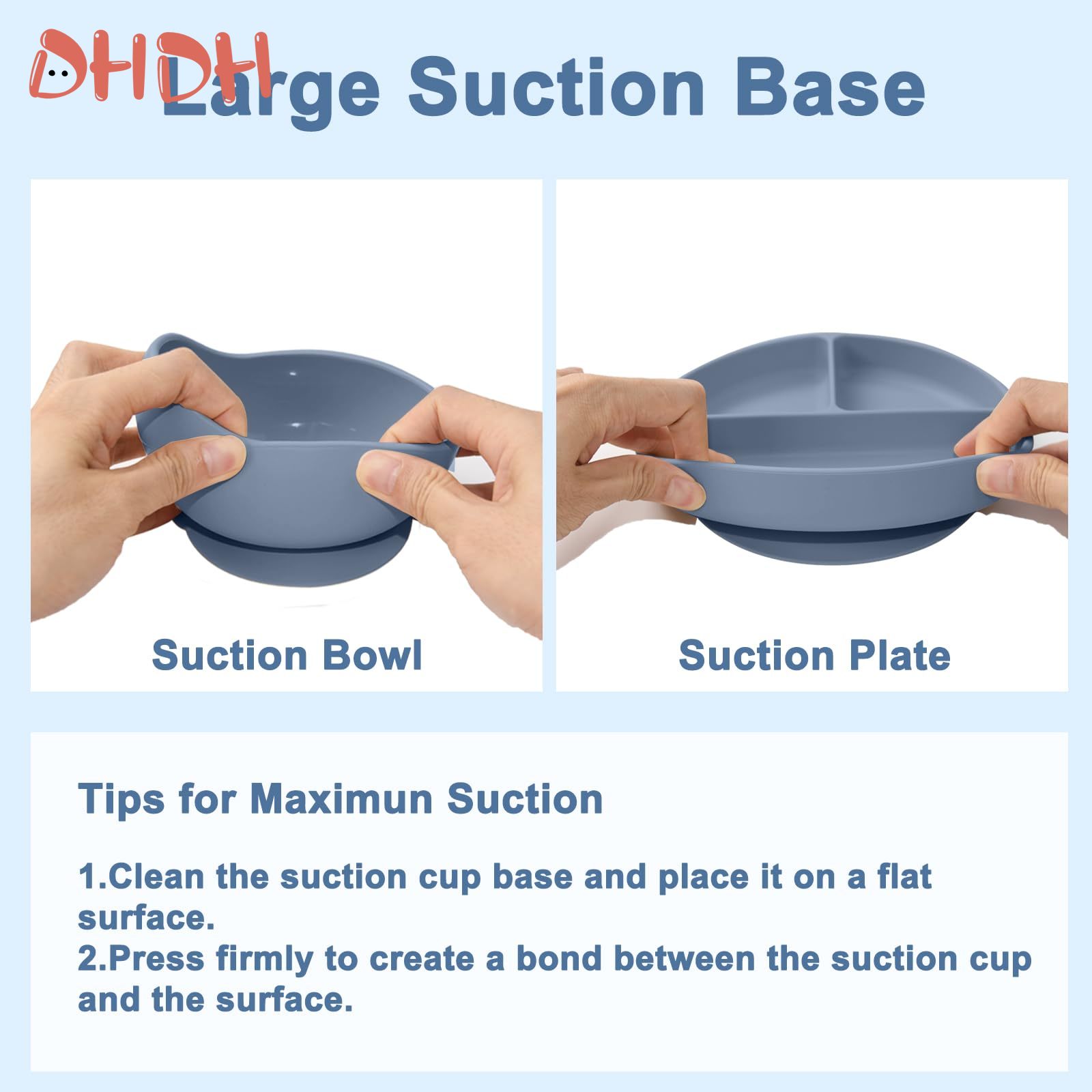 Silicone Baby Feeding Set Tabl - Silicone Suction Bowl のレビューと価格