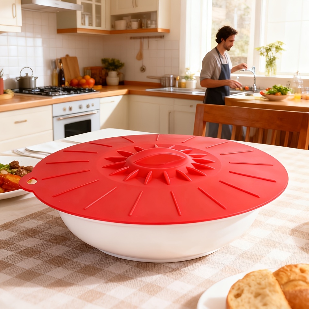 5-Piece Silicone Lids, Heat-Re - Silicone Suction Bowl のレビューと価格