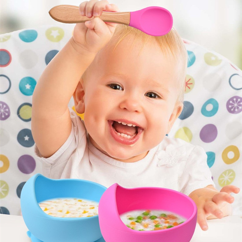 2Pcs/Set Baby Silicone Spoon F - Baby Food Lunch のレビューと価格
