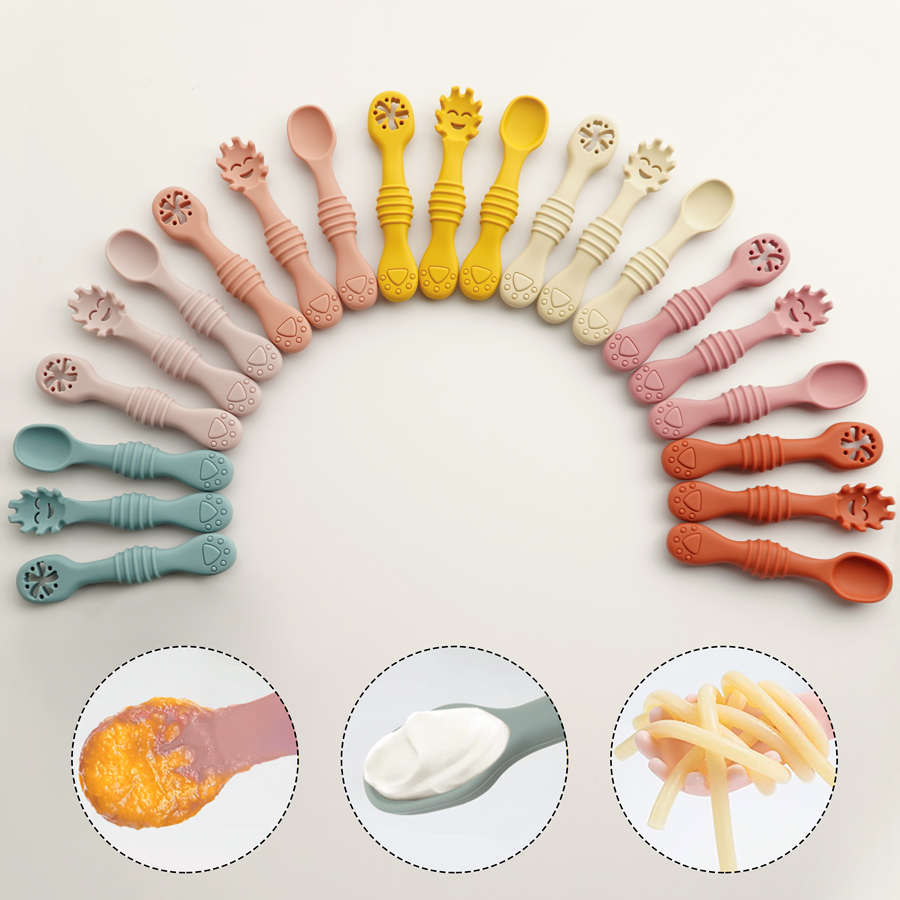 New Mother-kids 3PCS Baby Sili - Baby Food Lunch のレビューと価格
