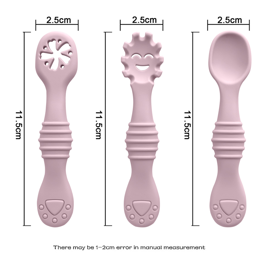 New Mother-kids 3PCS Baby Sili - Baby Food Lunch のレビューと価格