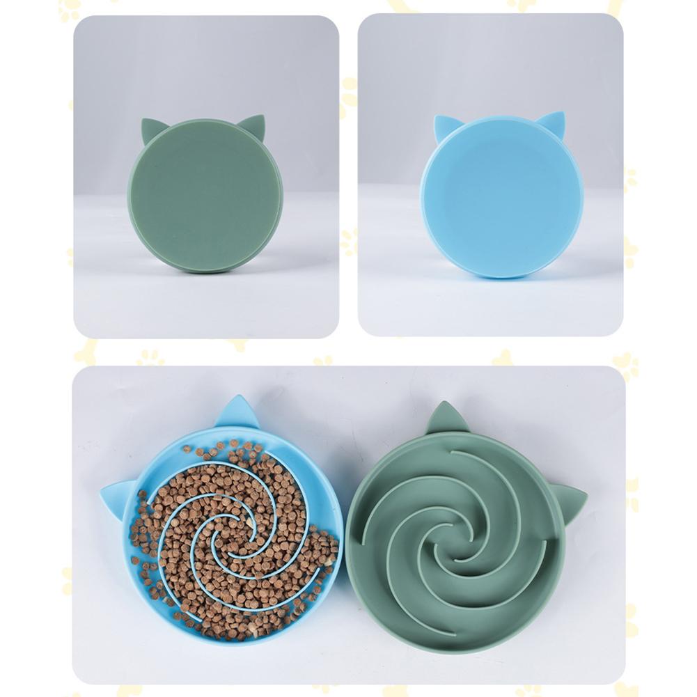 Cute Pet Slow Feeder Bowl Prev - Silicone Suction Bowl のレビューと価格