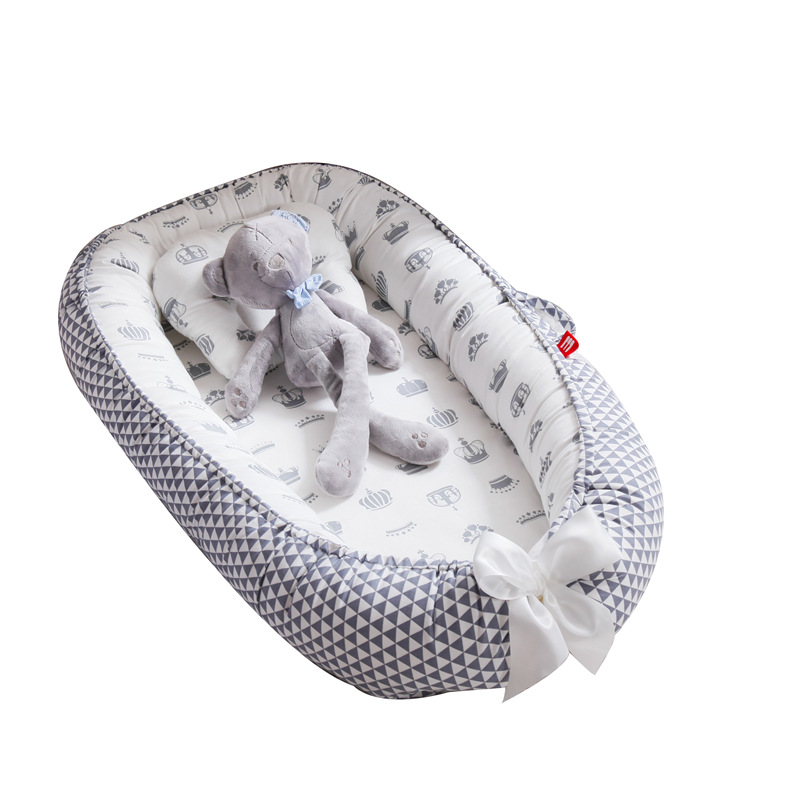 Cotton Baby Nest Bassinet Baby - Baby Food Nestum のレビューと価格