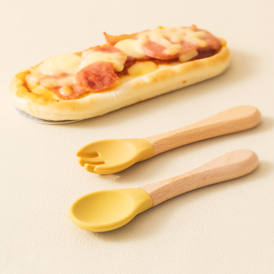 2PCS Baby Learning Spoons Uten - Baby Food Kit のレビューと価格