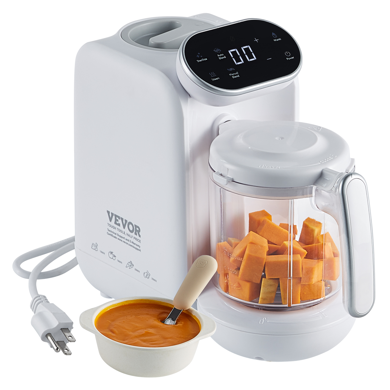 Baby Food Maker 430W with 750  - Baby Food Maker And Steamer のレビューと価格