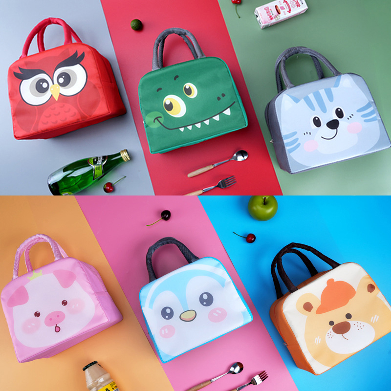 Cartoon Cute Fresh Cooler Lunc - Baby Food Bag のレビューと価格