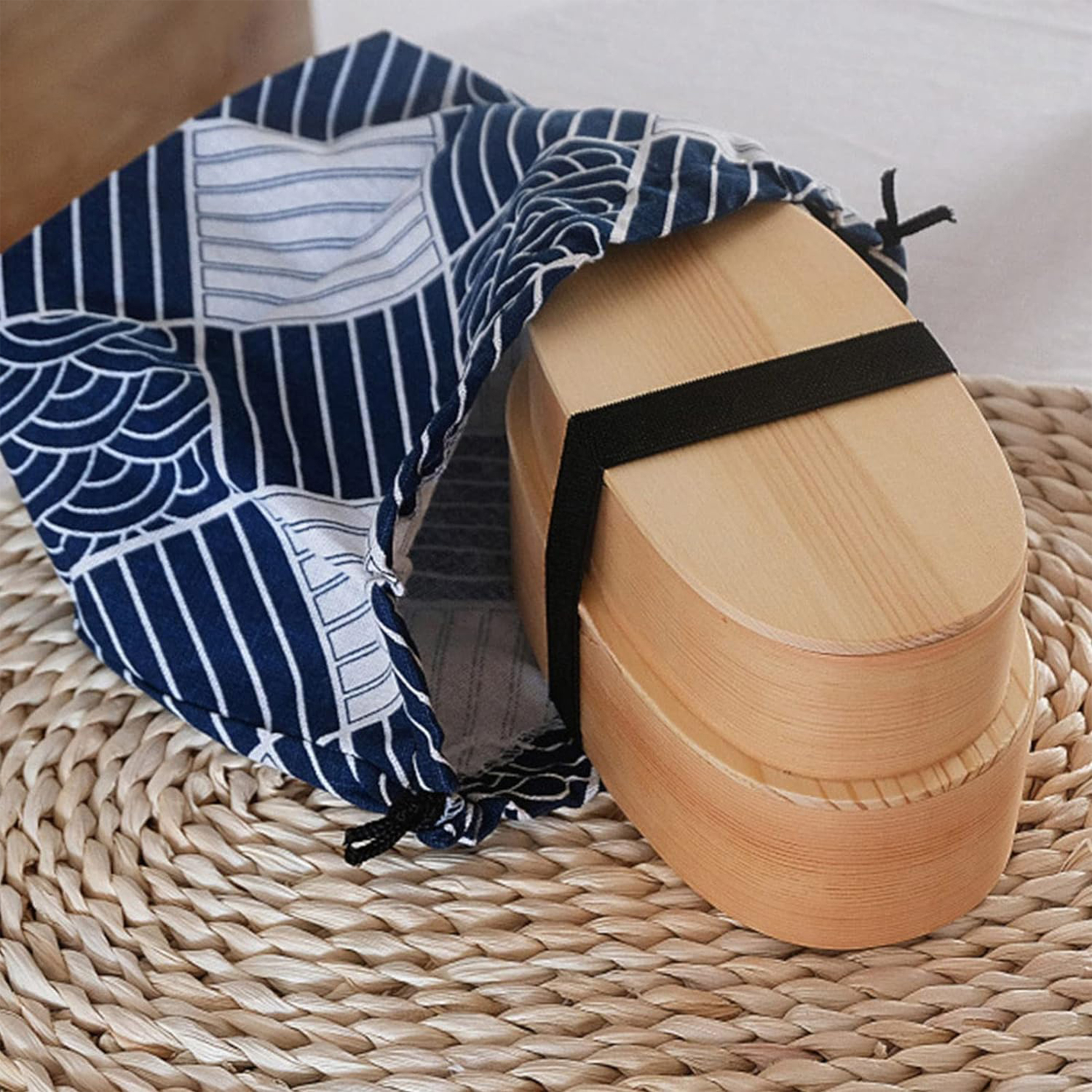 Double Wooden Lunchbox Bento B - Baby Food Lunch のレビューと価格
