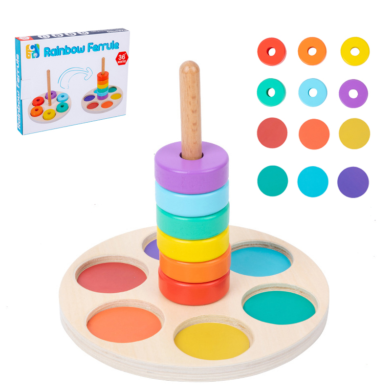 Baby Wooden Rainbow Stacking T - Baby Food Nestum のレビューと価格