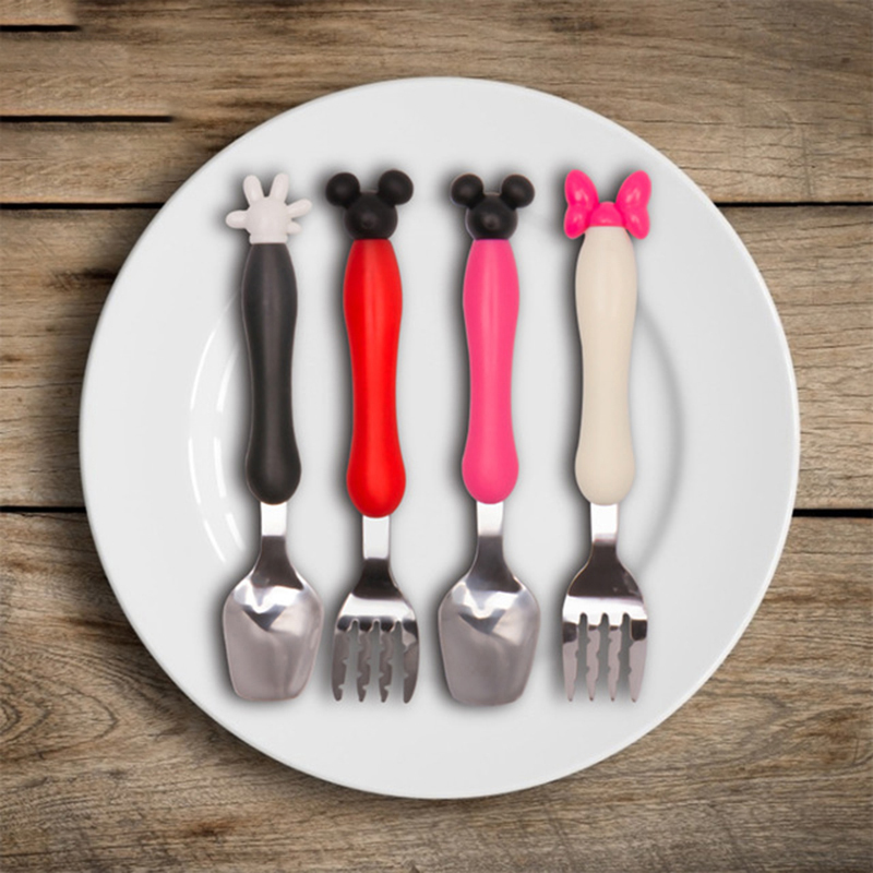 Cartoon Mickey Children Spoon  - Baby Food Kit のレビューと価格