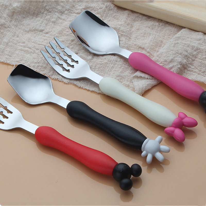 Cartoon Mickey Children Spoon  - Baby Food Kit のレビューと価格