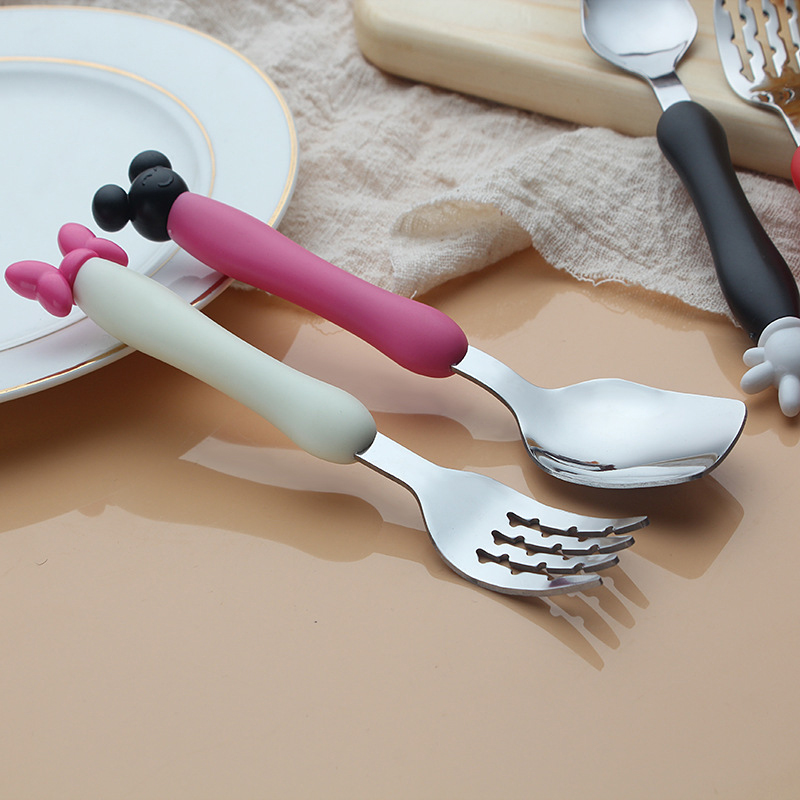 Cartoon Mickey Children Spoon  - Baby Food Kit のレビューと価格