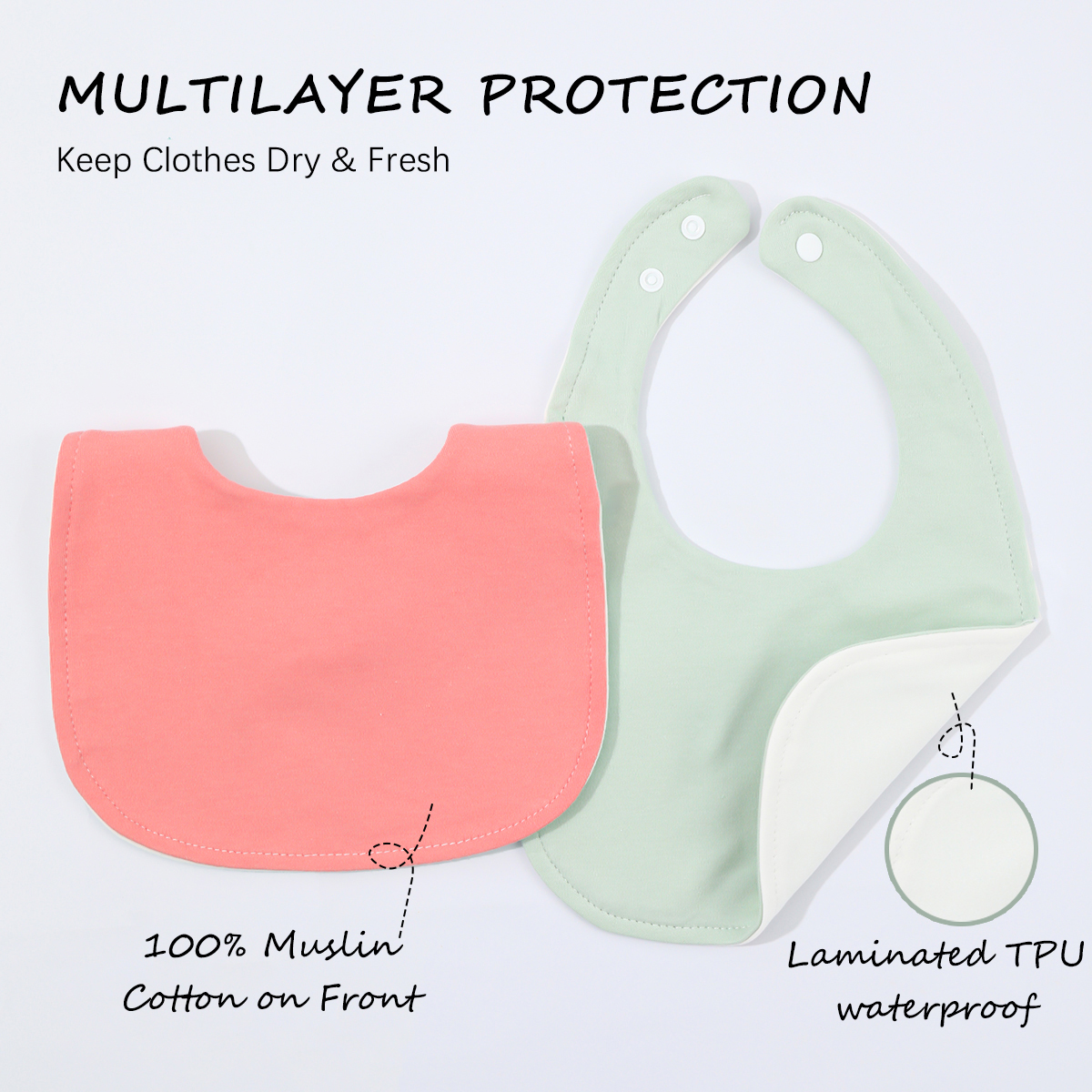 10-piece baby bib U-shaped sal - Baby Food Kit のレビューと価格