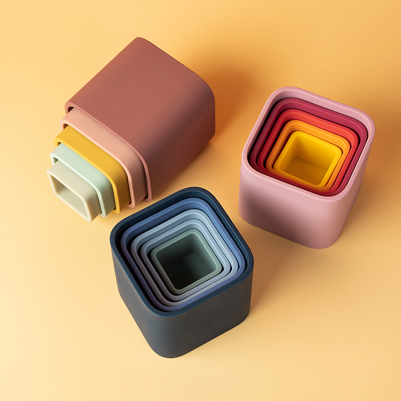 1set Baby Silicone Stacking Cu - Baby Food Nestum のレビューと価格