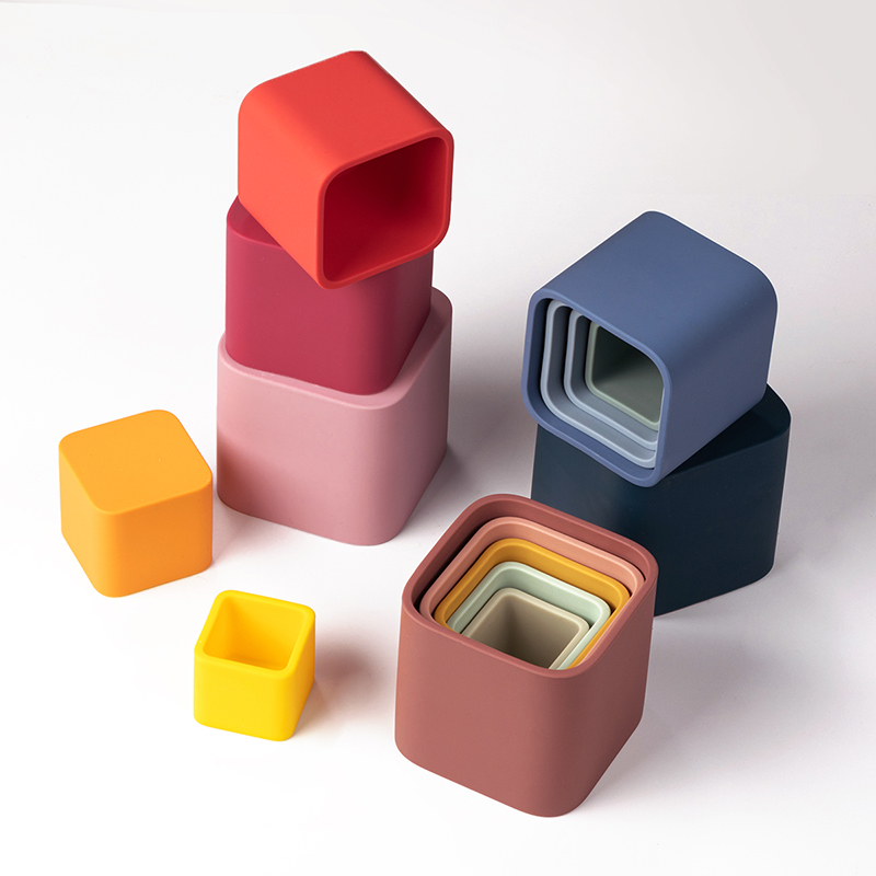 1set Baby Silicone Stacking Cu - Baby Food Nestum のレビューと価格